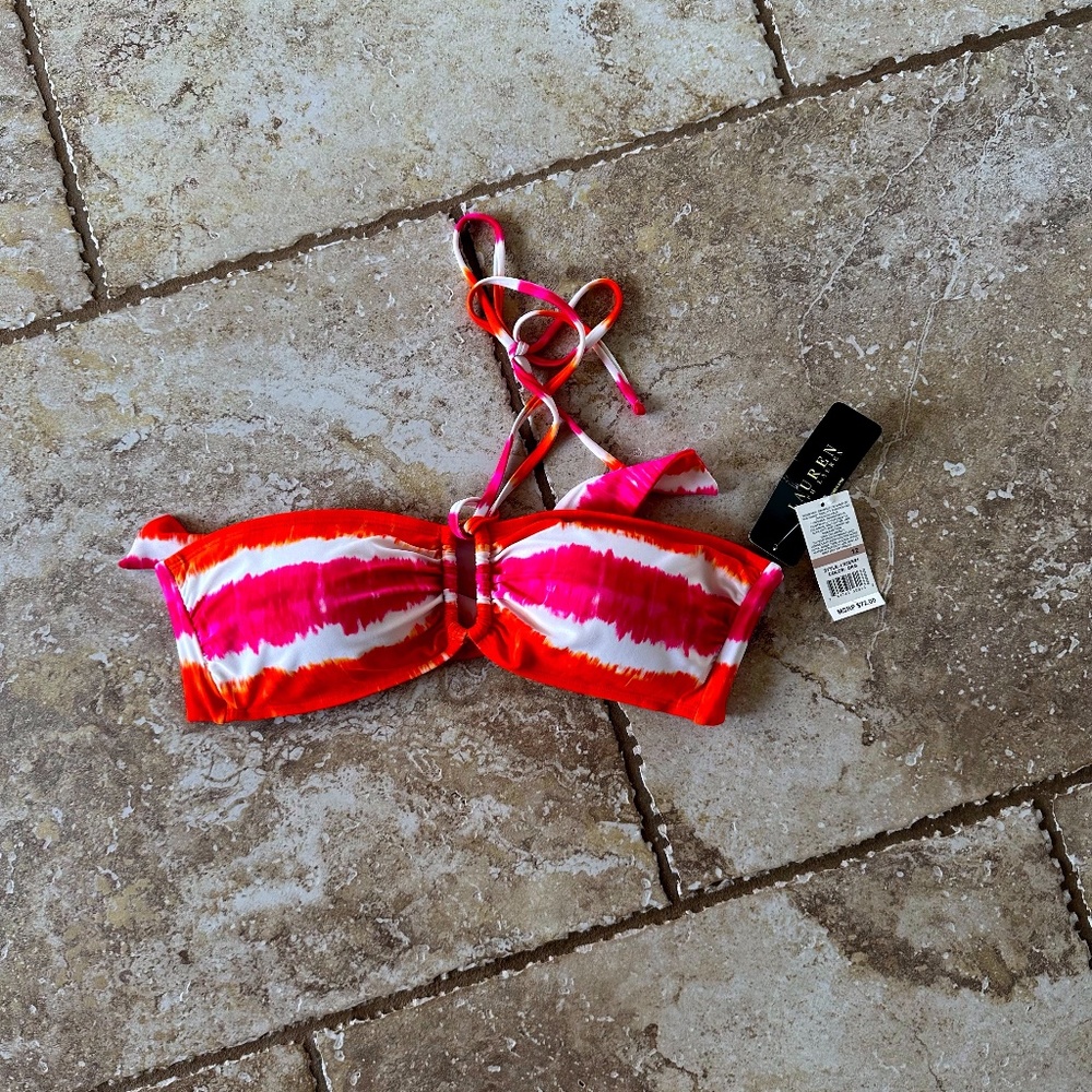 Ralph Lauren Bathing Suit Top Size 12 NWT